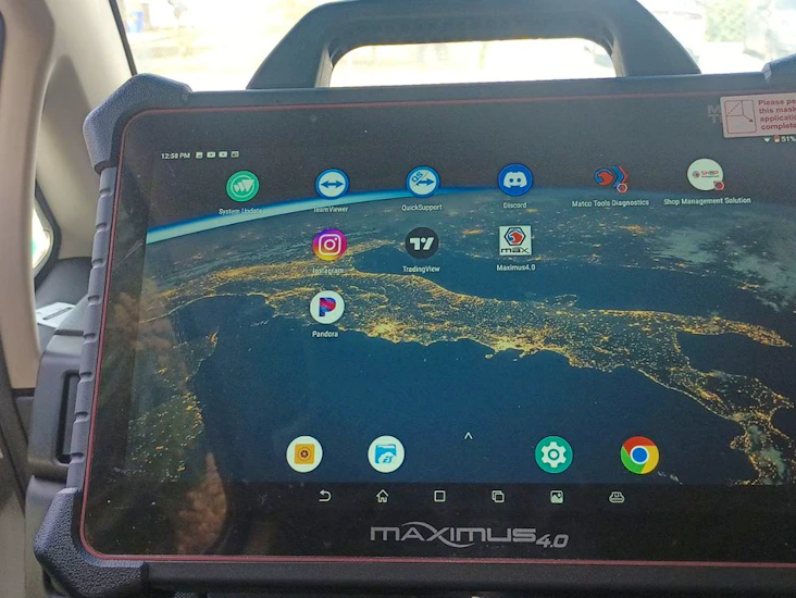 Matco maximus 4.0 diagnostics scanner