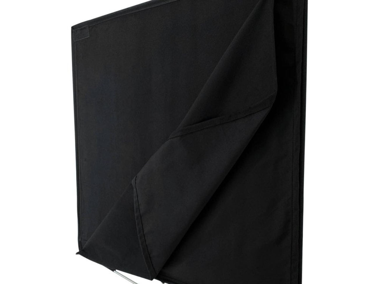 Matthews 40cmx40cm black floppy, top hinge