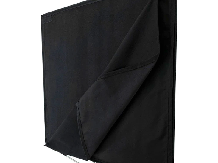 Matthews 40cmx40cm black floppy, top hinge