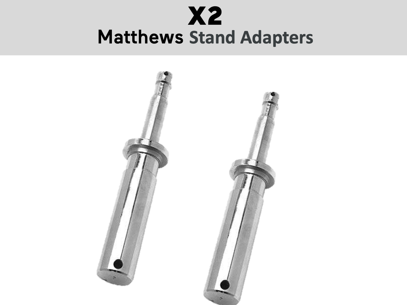 Matthews 429029 stand adapters [junior to baby pin]