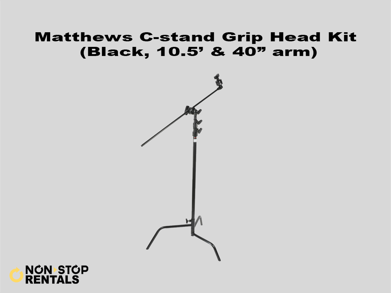 Matthews c-stand (40" with turtle base)