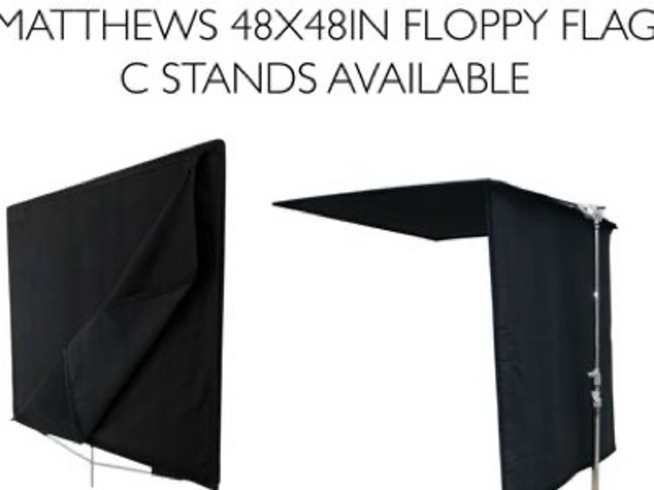 Matthews floppy 48x48” flags 