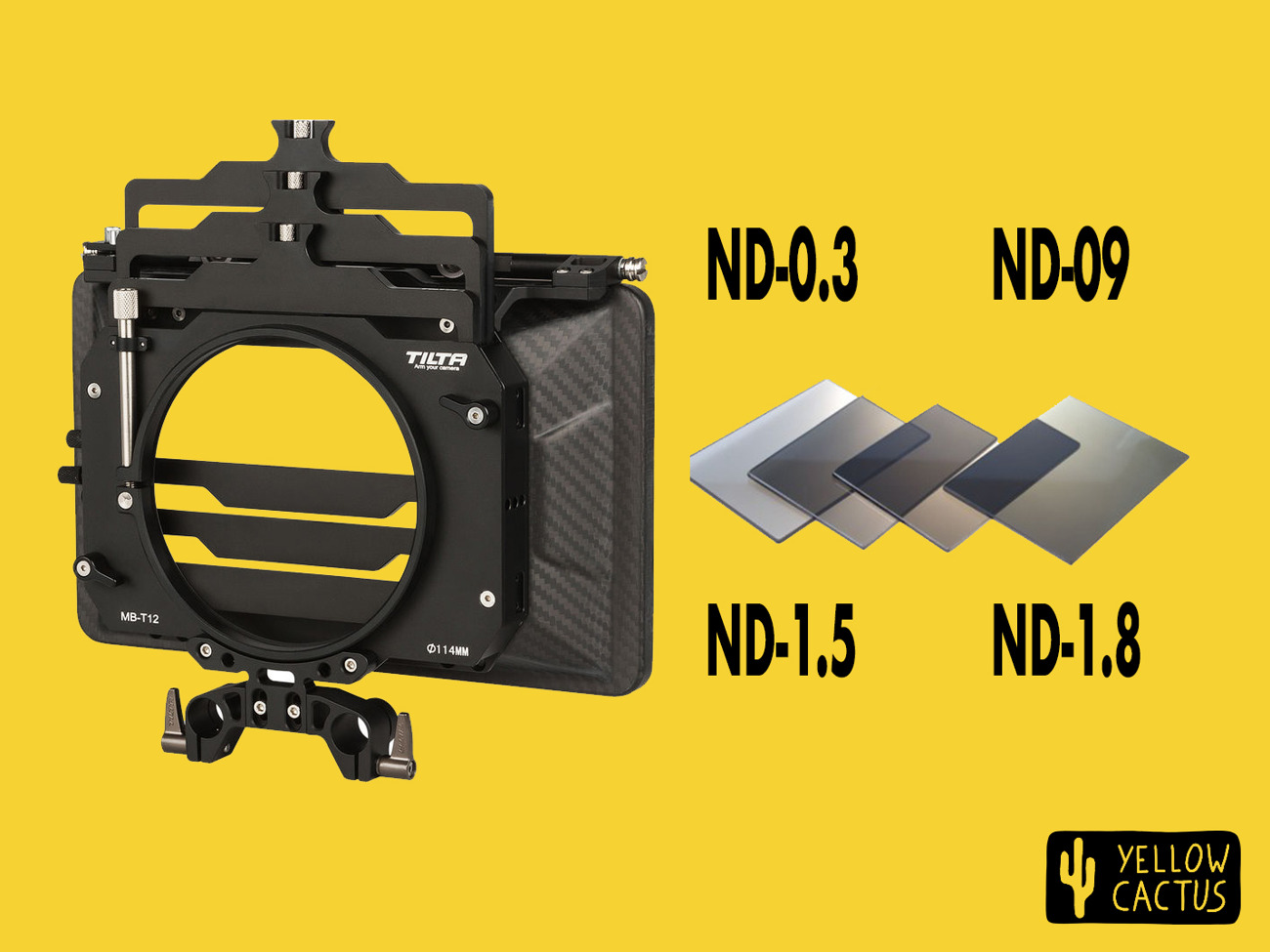 Mb-t12 w/irnd filter kit (0.3, 0.9, 1.5, 1.8)