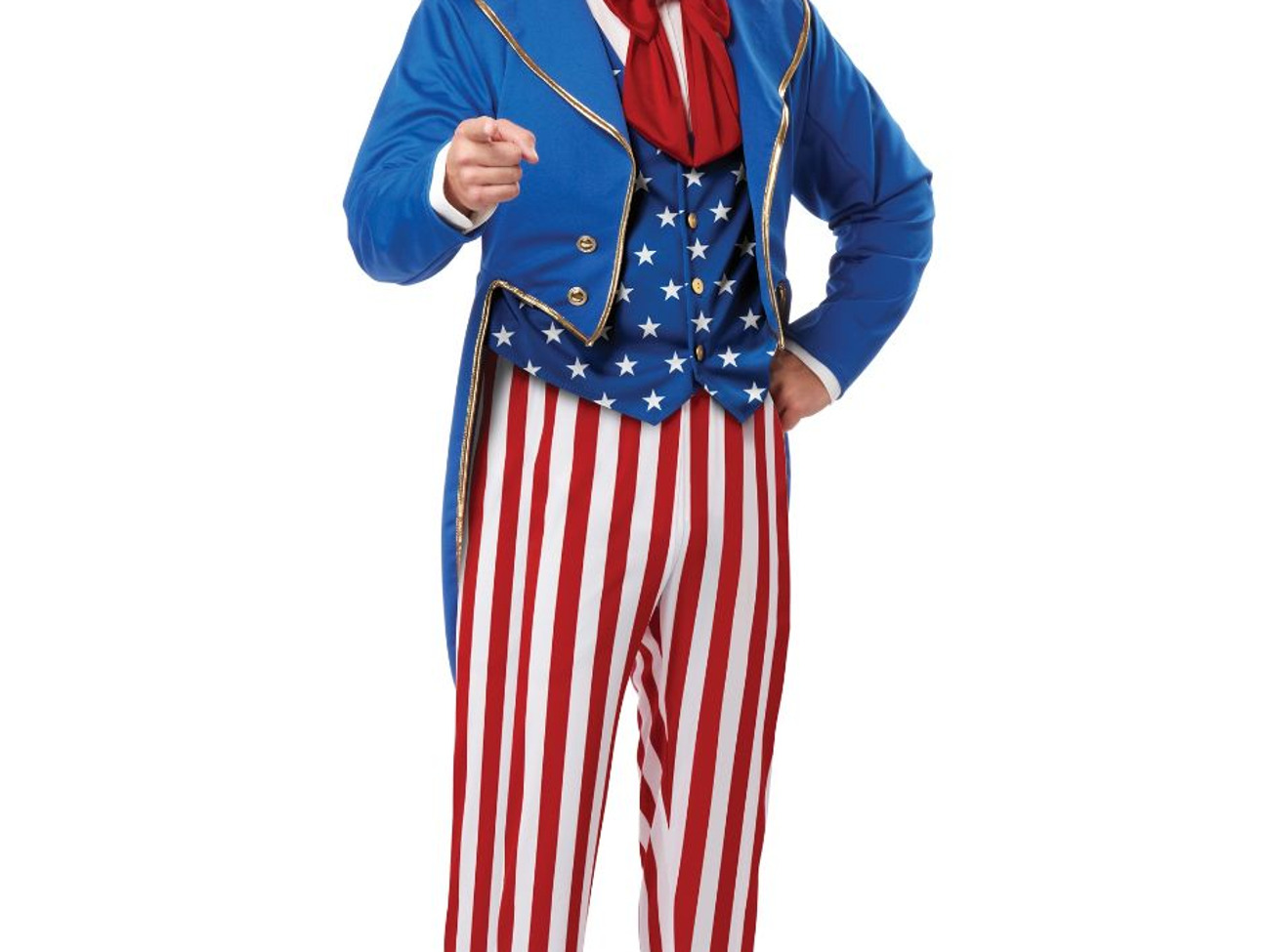 Men's deluxe uncle sam costume