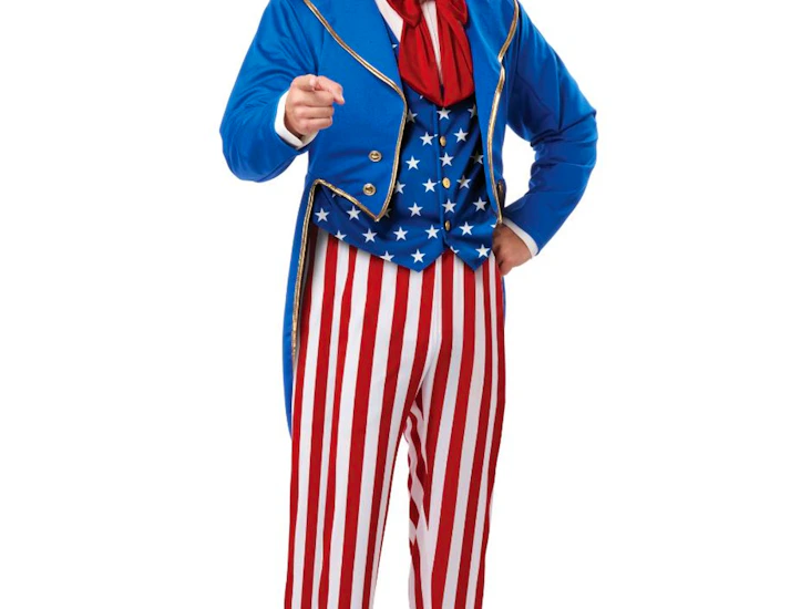 Men's deluxe uncle sam costume