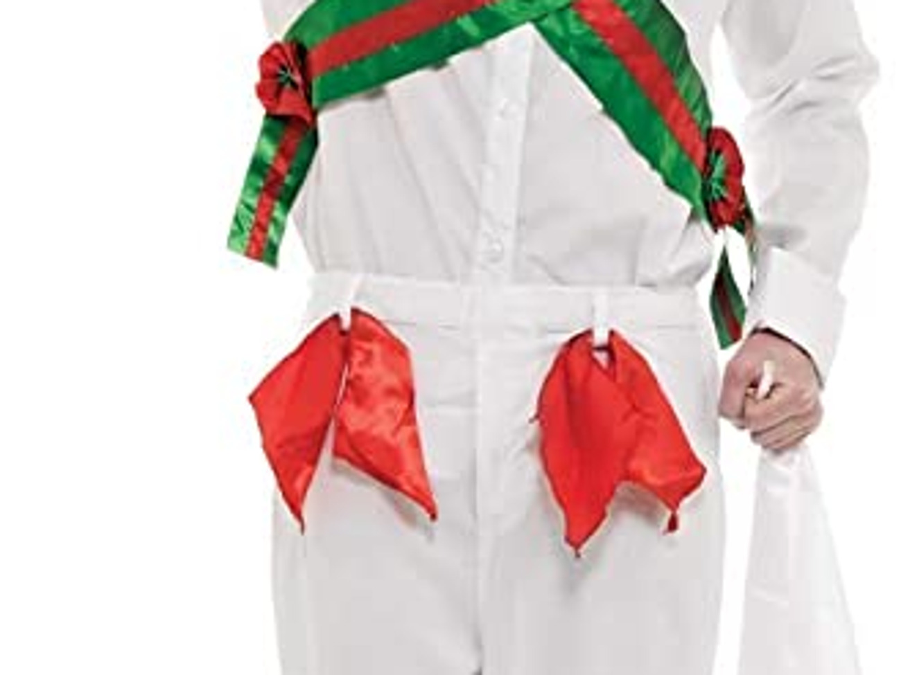 Men's morris dancer fancy dress costume