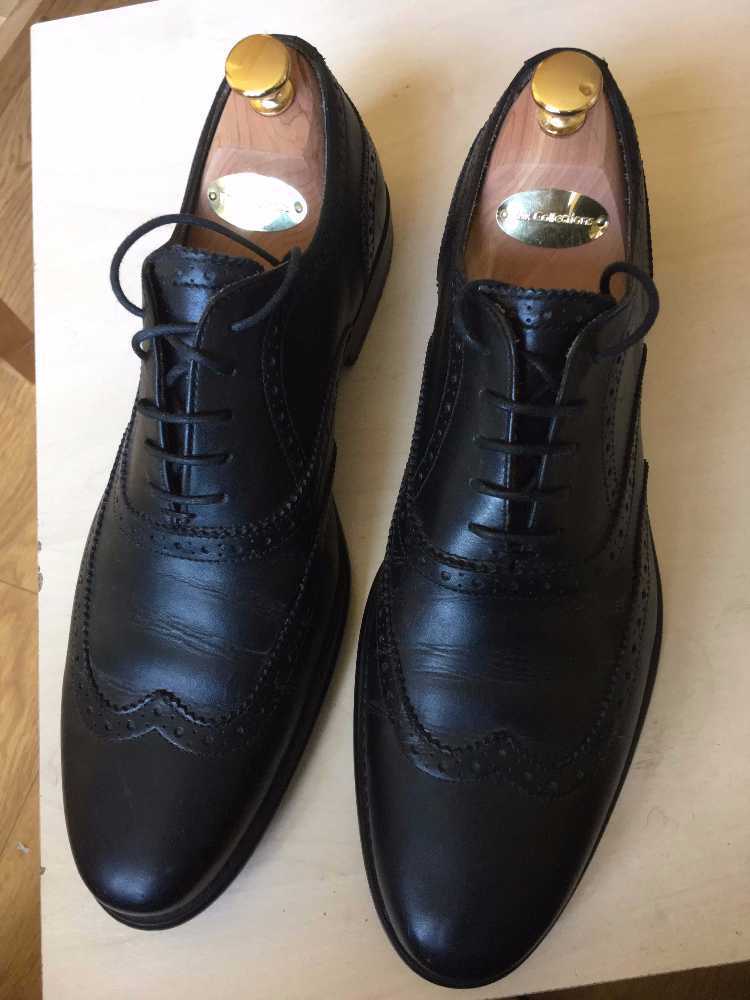 Rent Men s Zara Black Leather Oxford Shoes Size 9 Never Worn from Tudor A Chaucer Southwark for 2 10 day