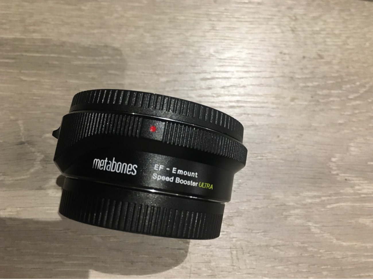 Metabones ultra speedbooster 0.71 canon ef to sony e mount