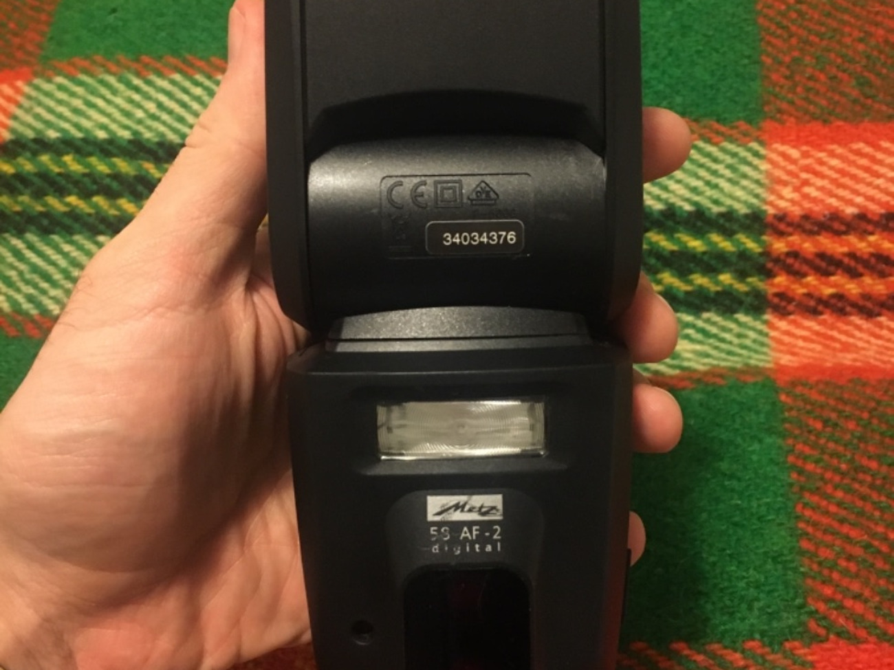 Metz flash 58 af-2 for nikon (batteries included)
