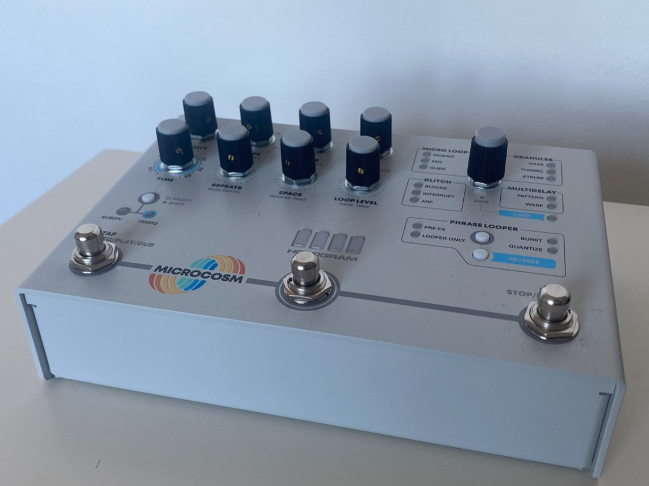 HOLOGRAM Microcosm Hologram Electronics Microcosm Granular Looper