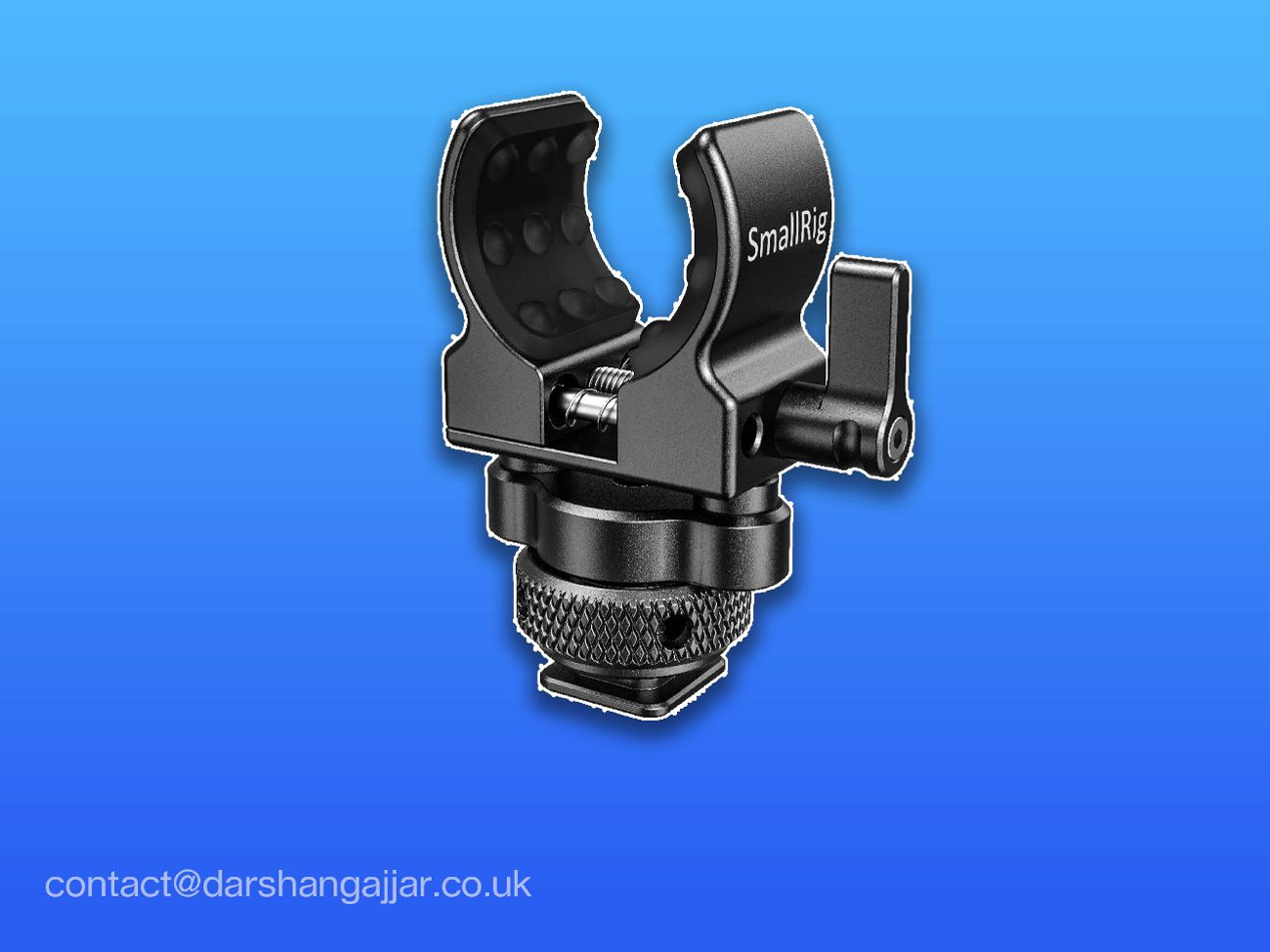 Microphone mount - small rig (for shotgun / rifle) cold shoe