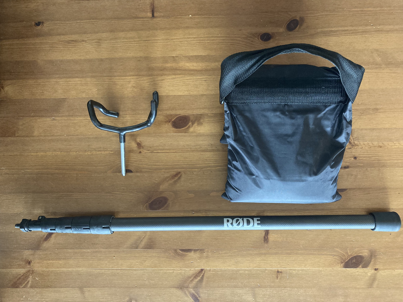 Microphone stand package