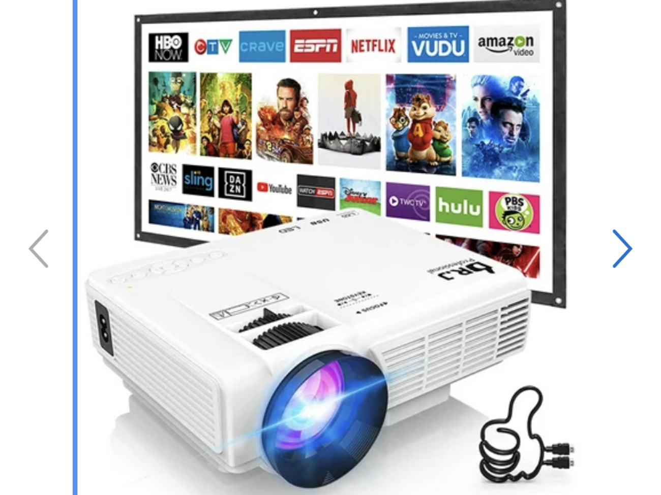 Mini portable projector 