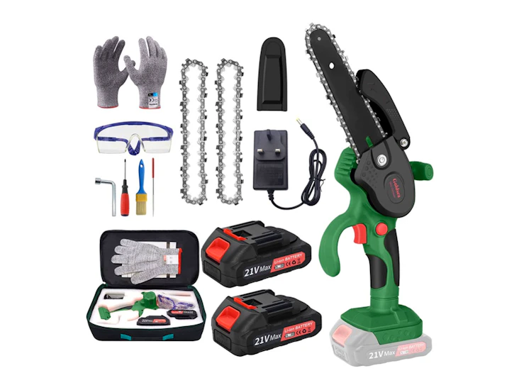 Mini powerful electric chainsaw battery powered