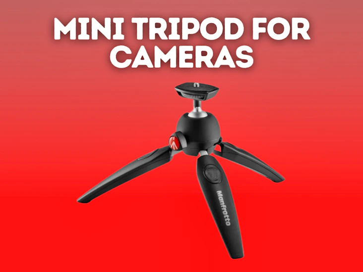 Mini tripod for cameras, dslr, manfrotto mtpixievo-bk