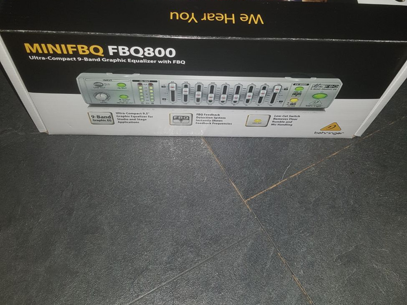 Minifbq  fbq800 graphic equaliser