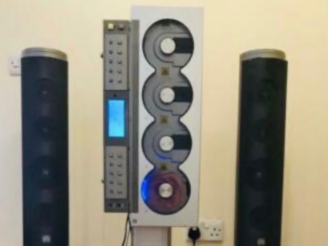 Ministry of sound stero system and speakers 