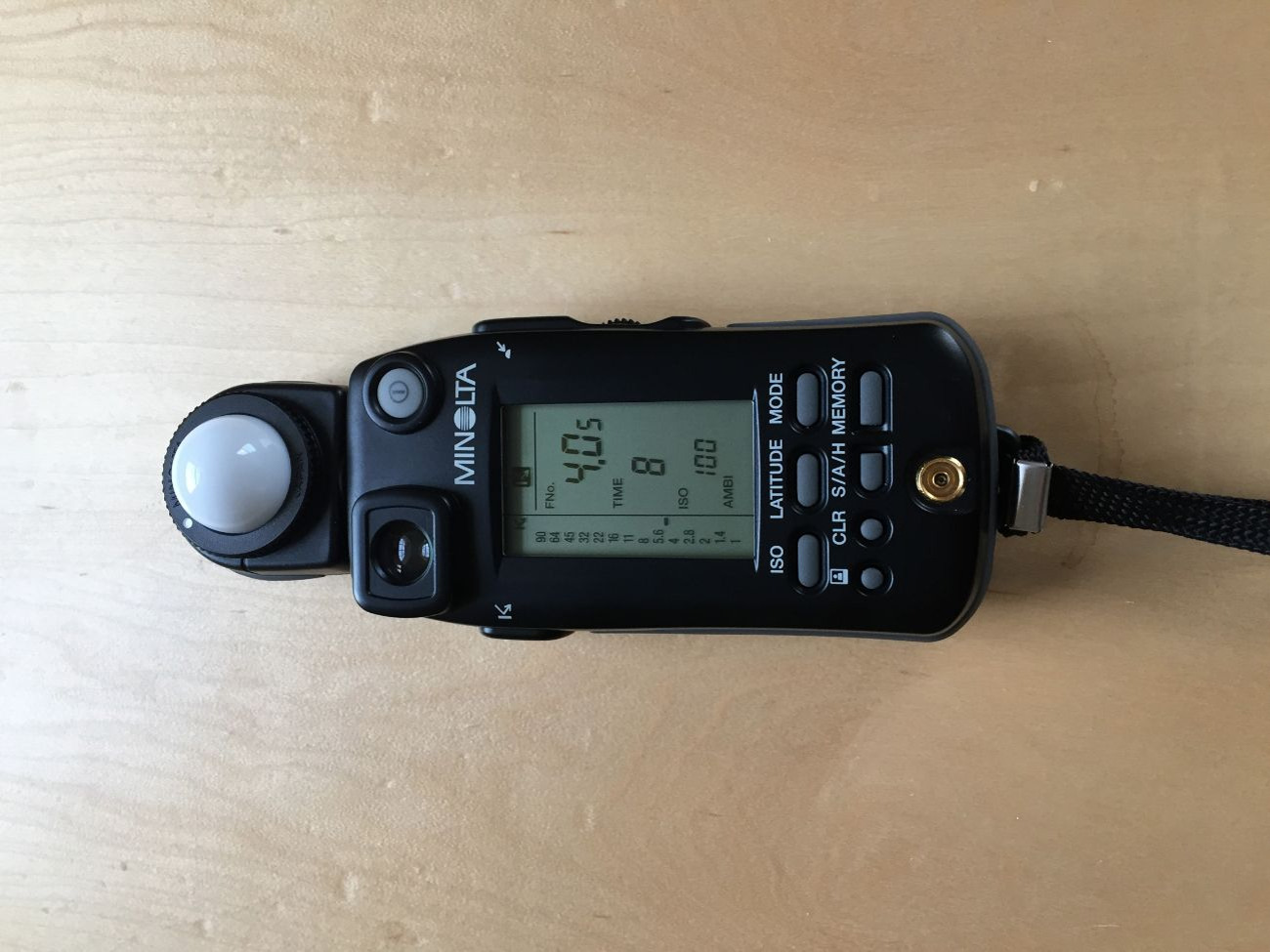 Minolta flash meter vi