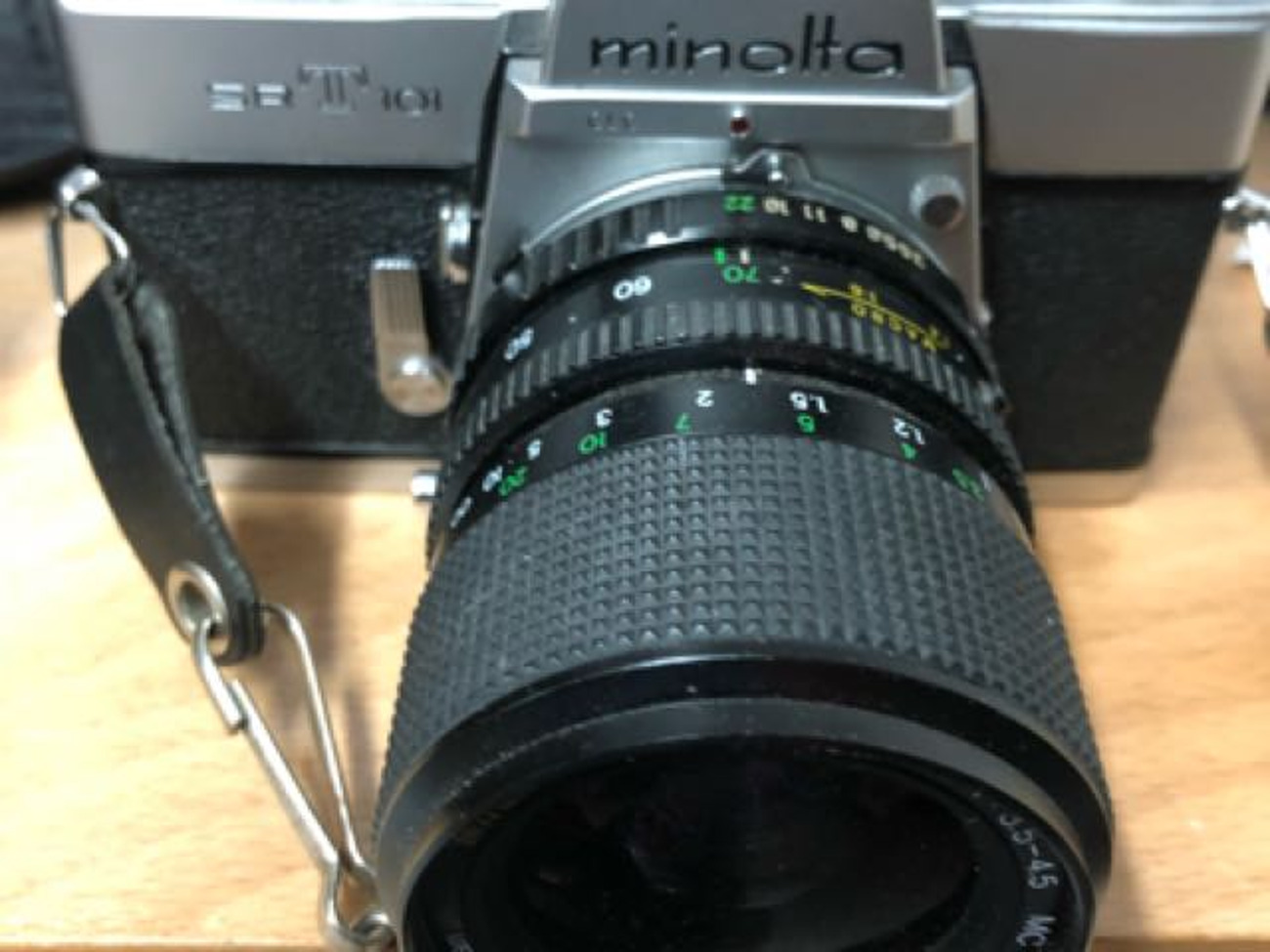Minolta srt101 35mm film camera