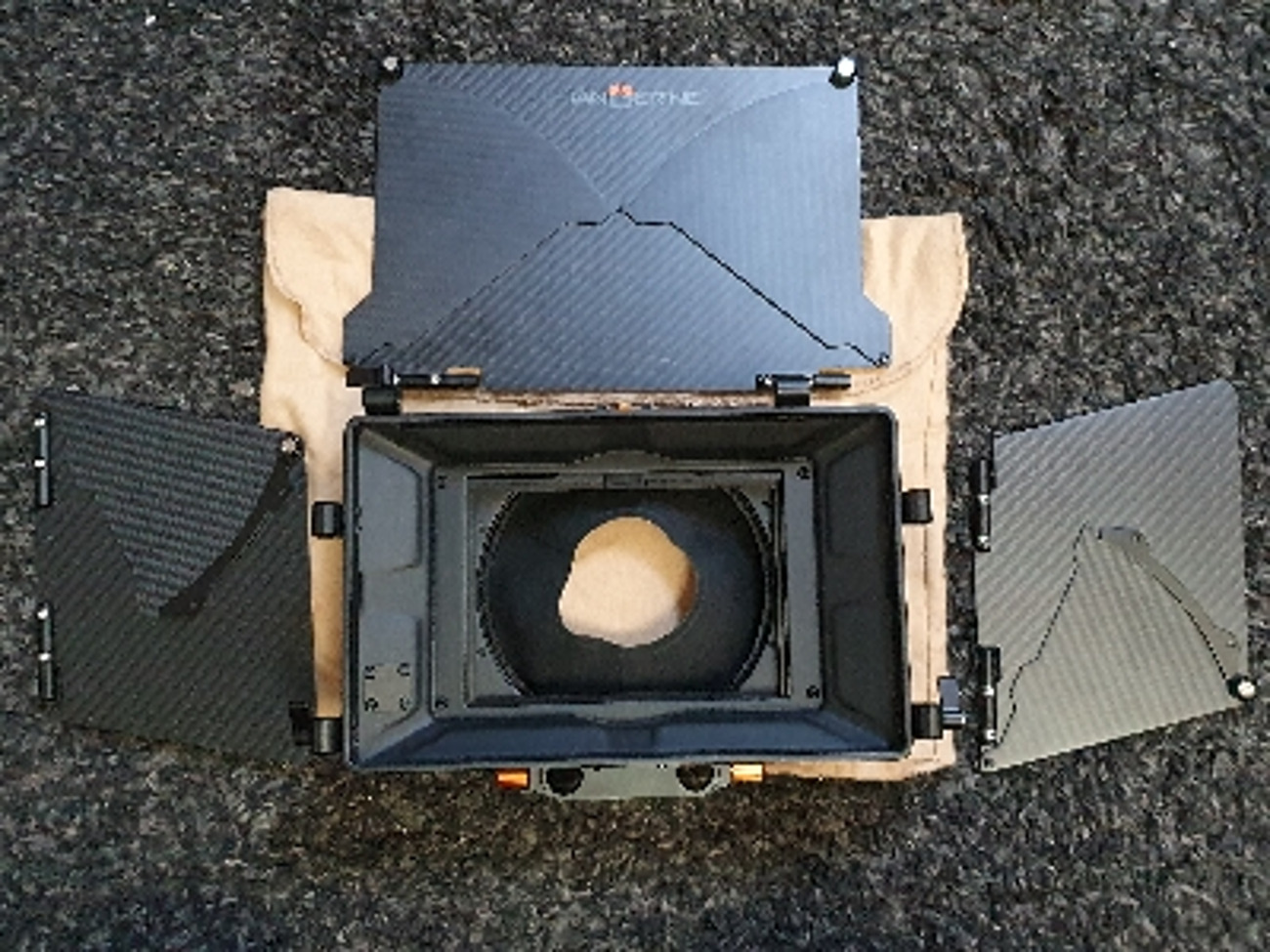 Bright tangerine misfit matte box