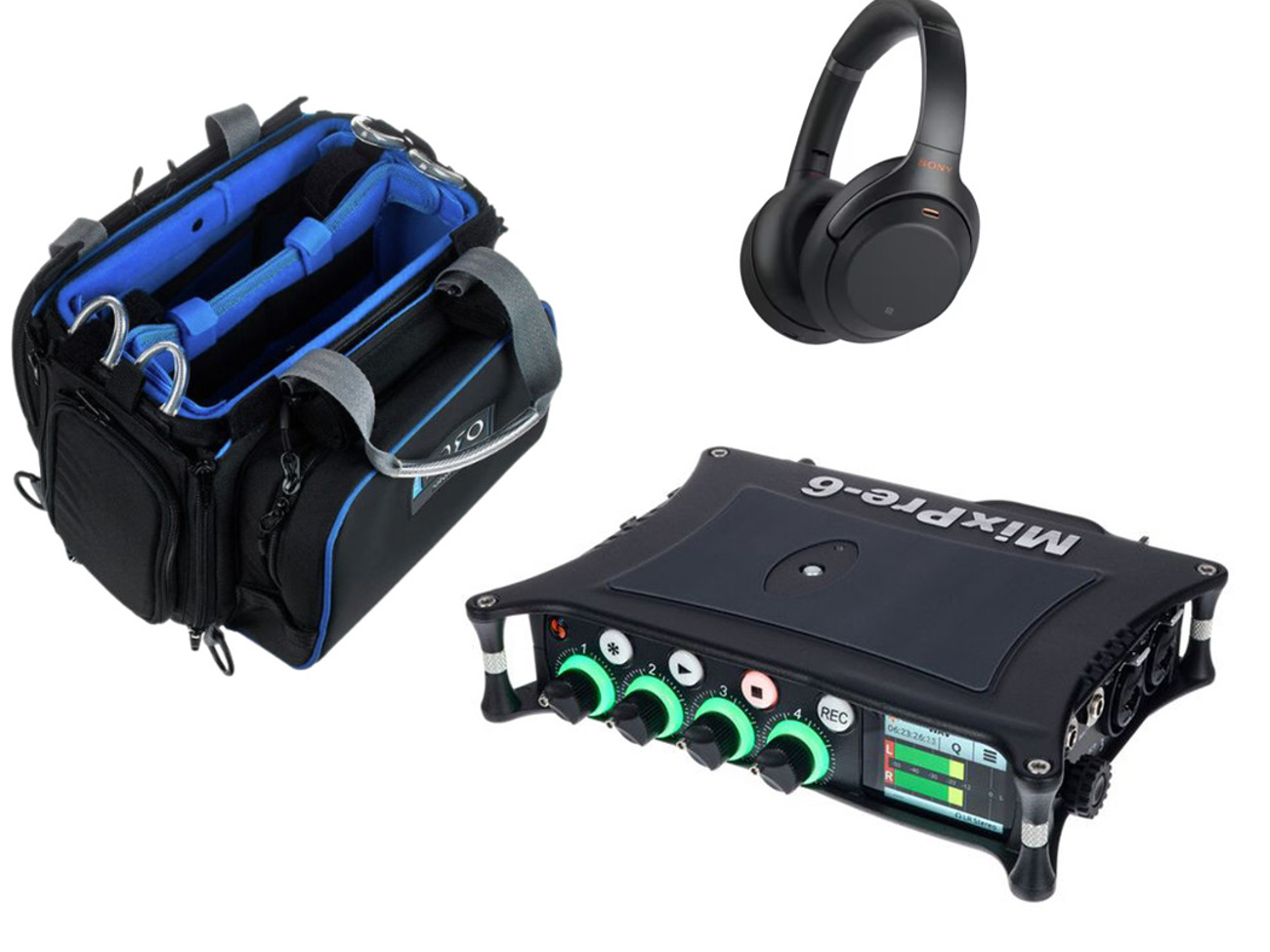 Mixpre-6 ii audio recorder kit