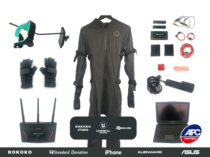 Performance capture / motion capture | rokoko smartsuit pro ii & smartgloves, hmc | mocap