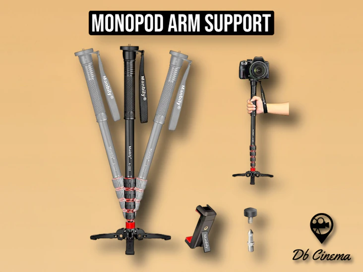 Monopod slider support camera stand