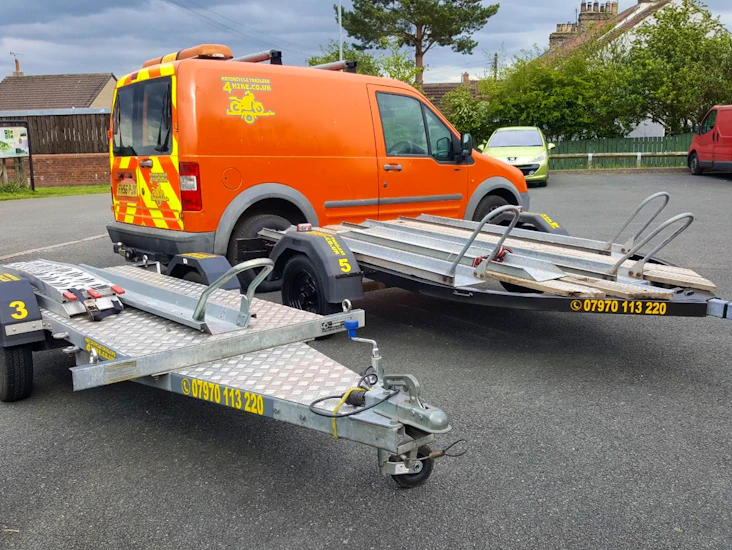 Motorcycle trailers 4 hire