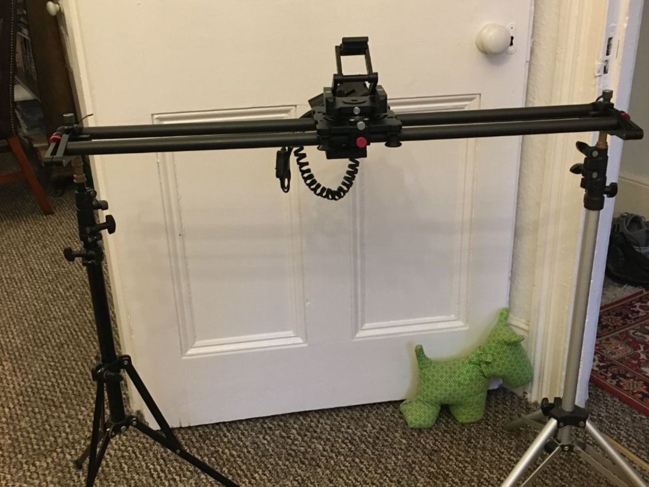 Motorised slider ashanks 80 cm. automatic focus tracking.