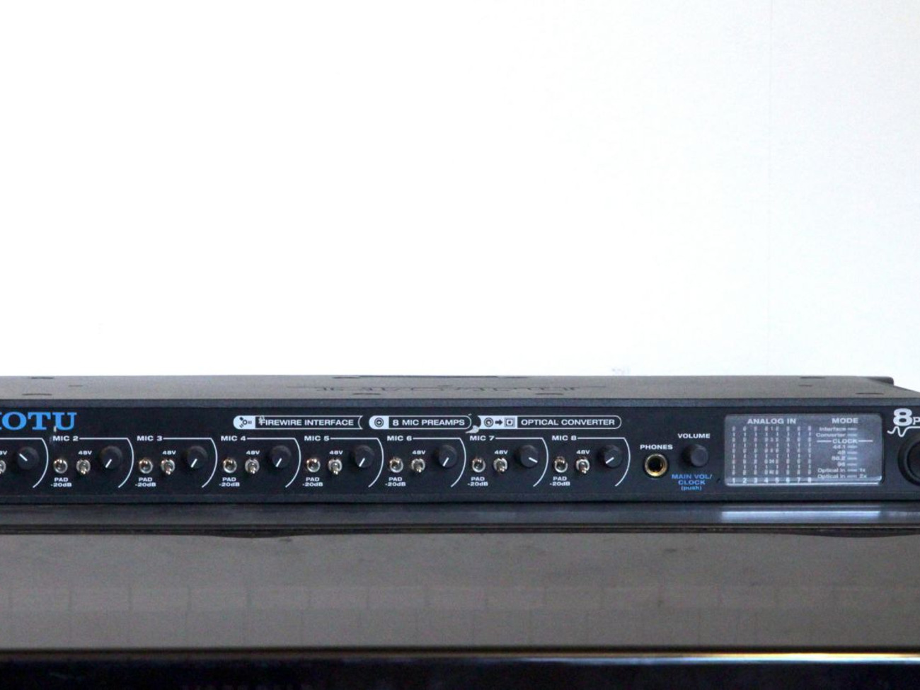 Motu 8pre audio interface