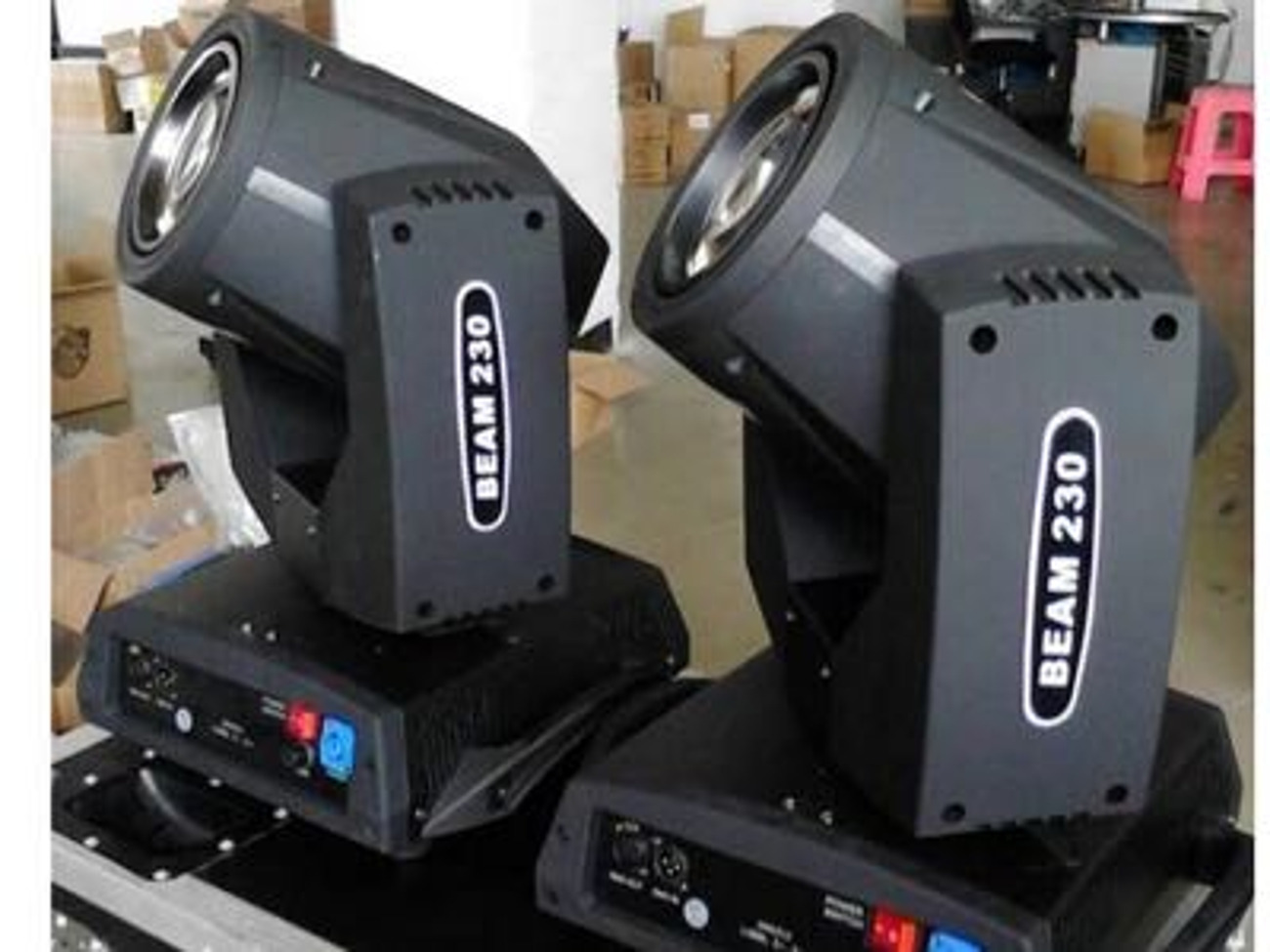 Moving heads 2x beam 7r 230