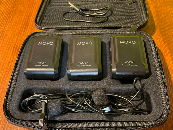 Movo photo wmx-1-duo 2-person wireless lavalier microphone