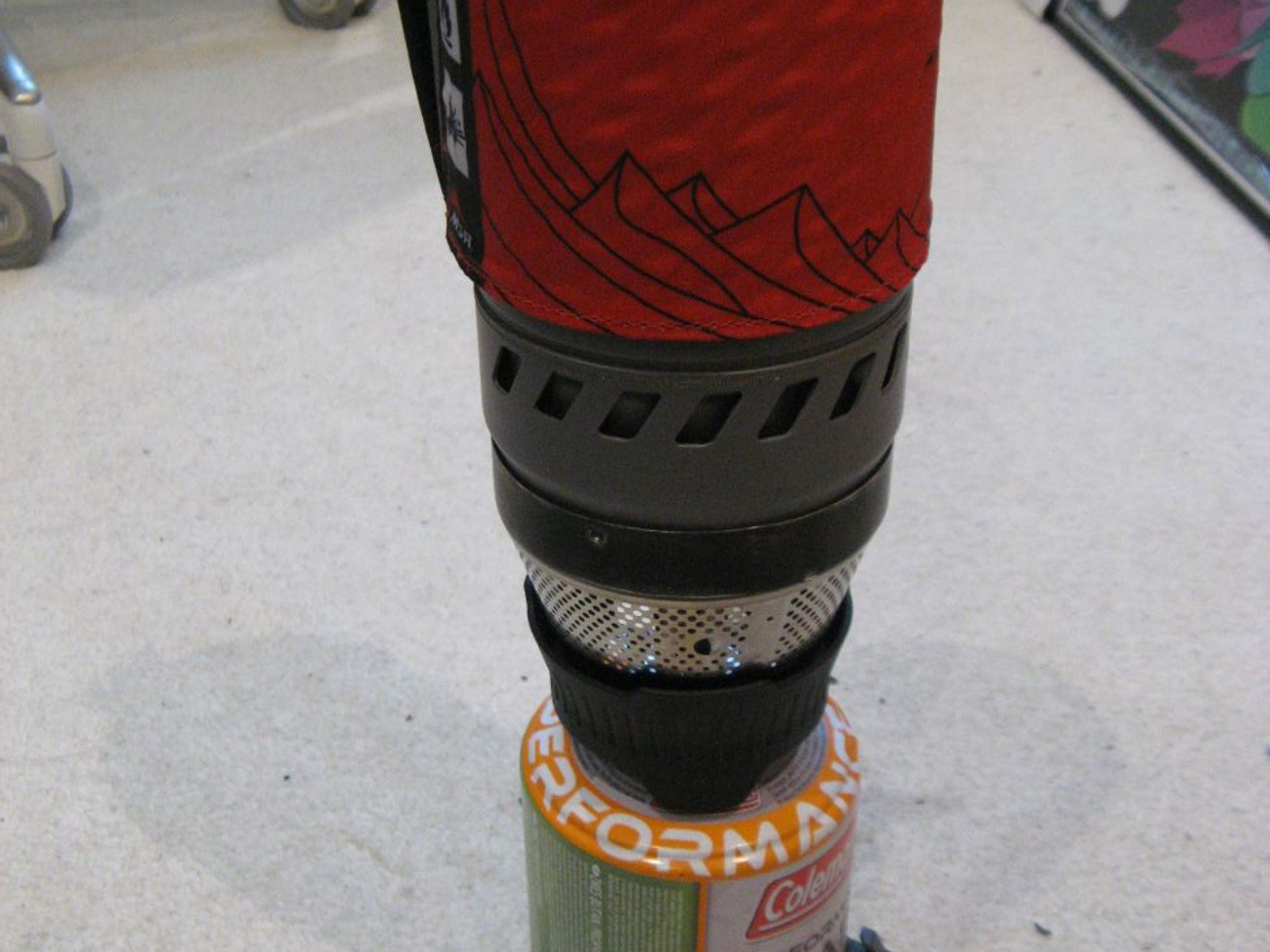 Msr windburner camping stove like jetboil