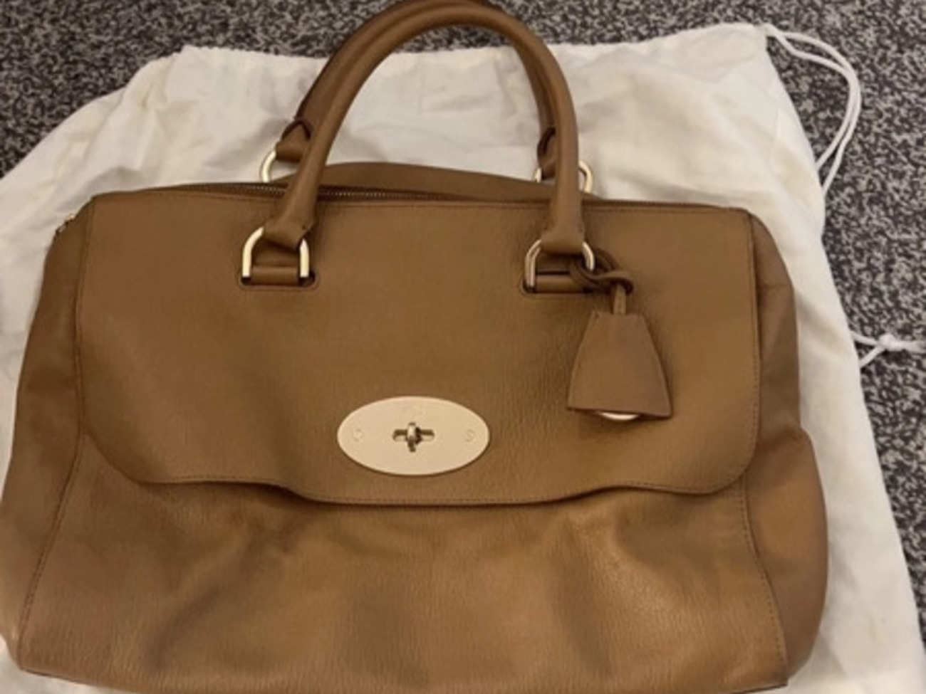 Mulberry del ray deer brown handbag 