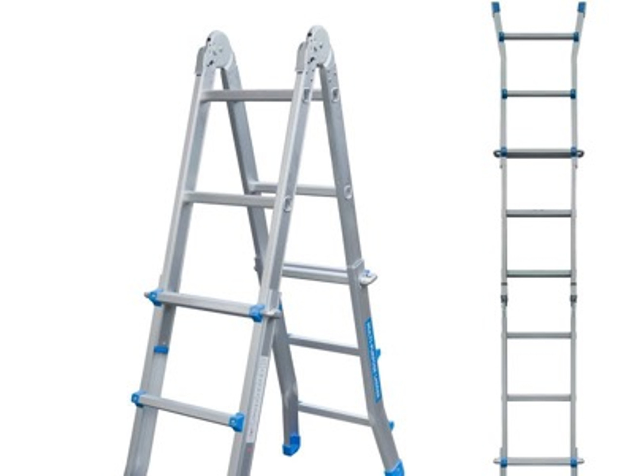 Multi-way folding ladder stepladder
