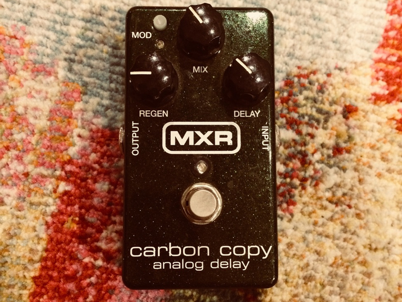 Mxr carbon copy analog delay guitar pedal