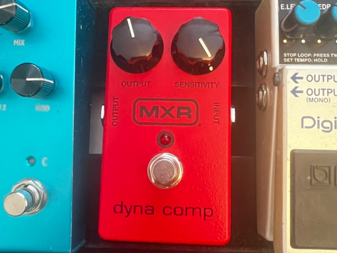 Mxr m102 dyna comp compressor guitar pedal