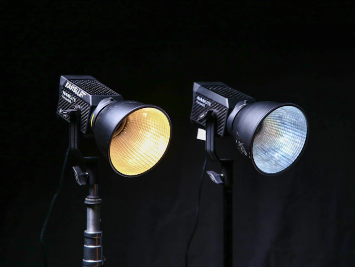 Nanlite forza 60b + 60d + fresnel (bi-color & daylight led light)