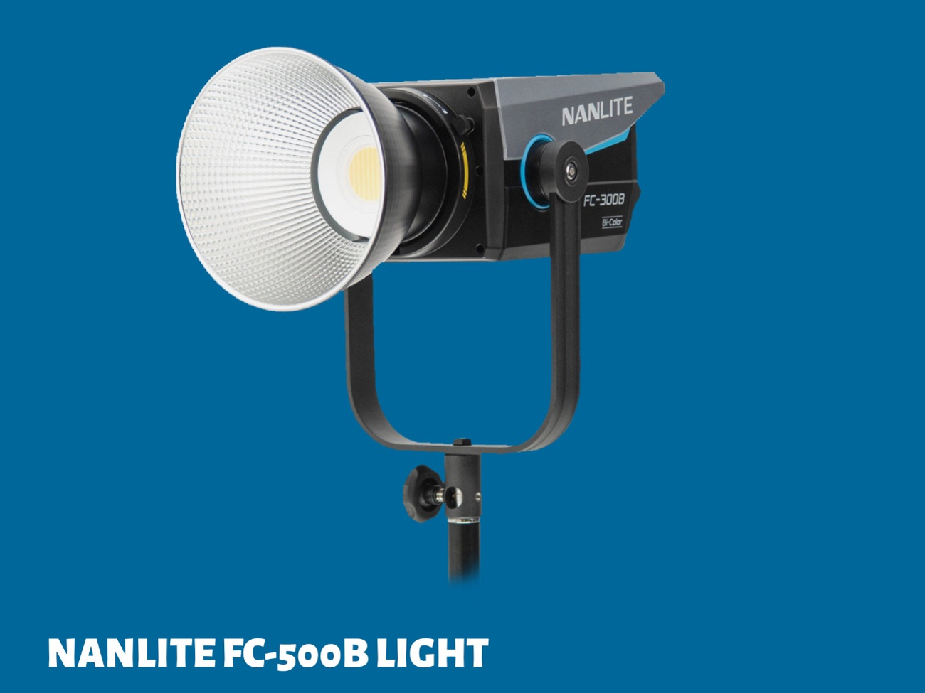 Nanlite fc-500b high-power bi-colour light