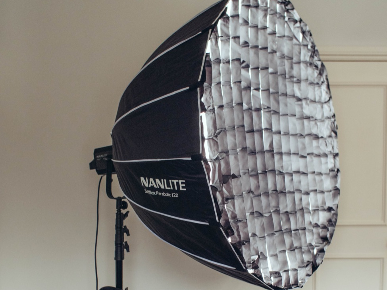 Nanlite forza 300 + 120cm soft box + stand (aputure c300d)