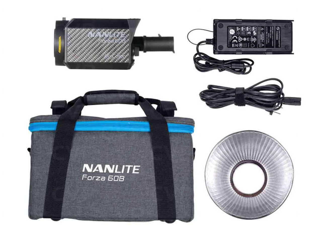 Nanlite forza 60b - 60w bi-colour cob led light