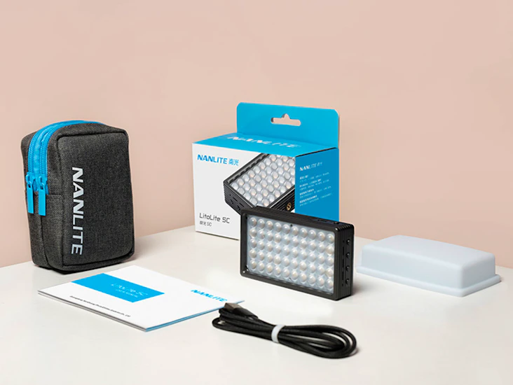 Nanlite litolite 5c mini panel light (rgbww)