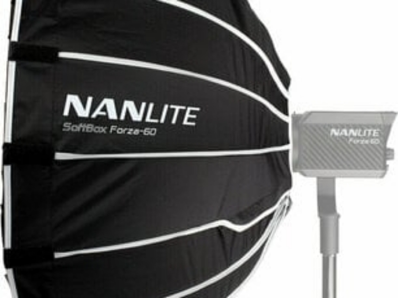 Nanlite parabolic softbox 60cm (quick set up) (fm mount)