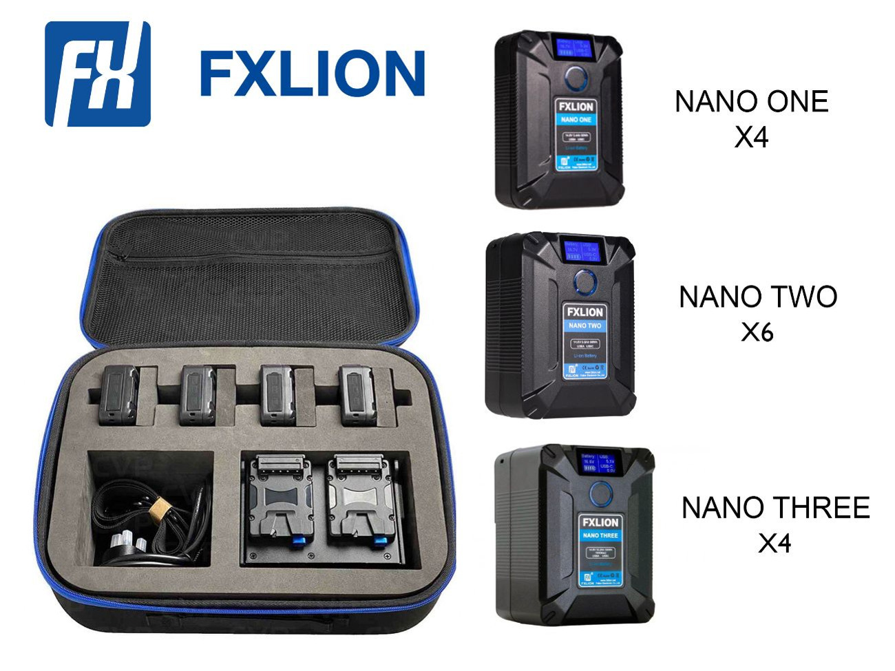 Nano v mount / lock battery /  150wh 98wh 50wh fxlion 