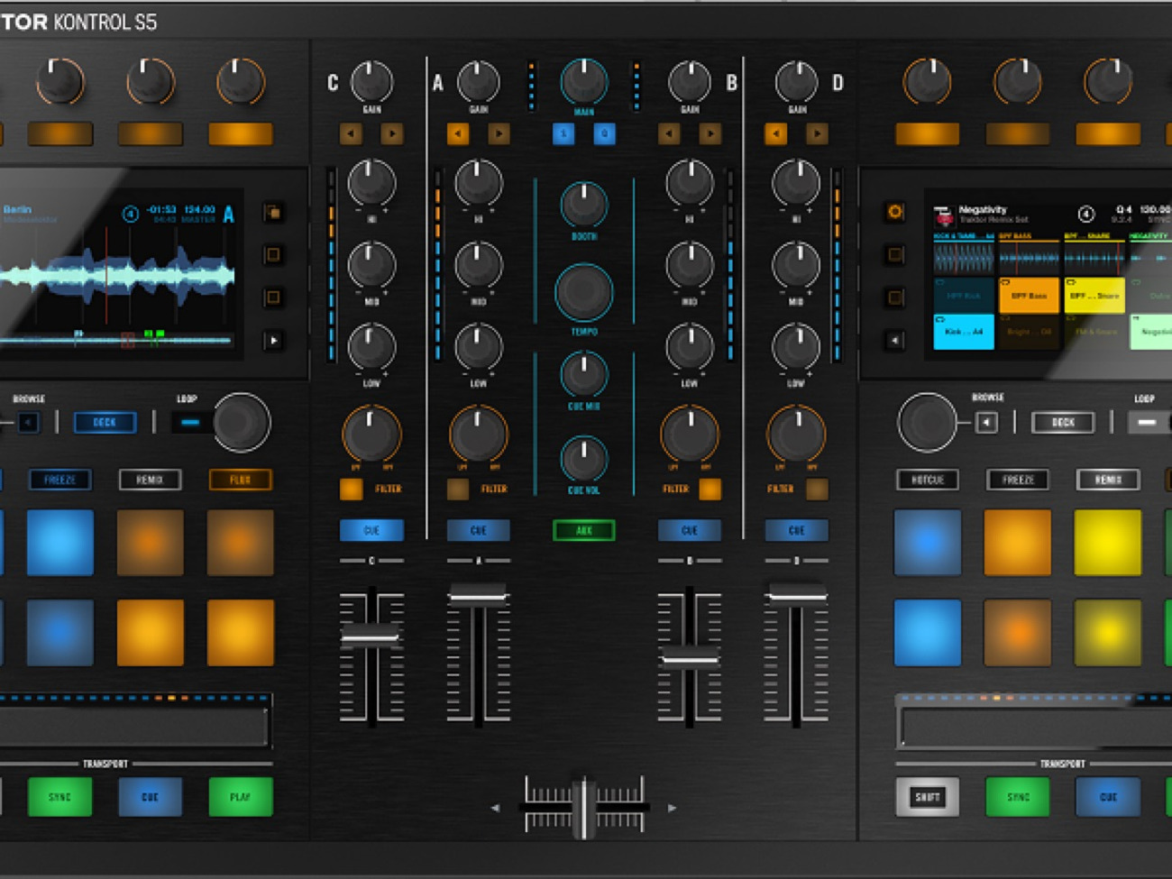 Native instruments traktor kontrol s5