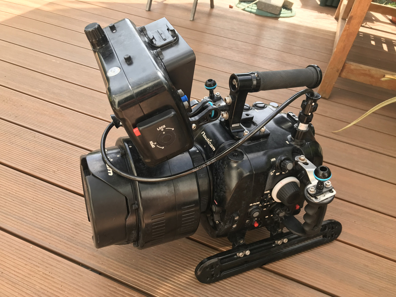 Nauticam underwater housing for canon c200 