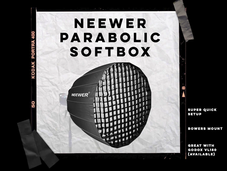 Neewer 28" parabolic softbox