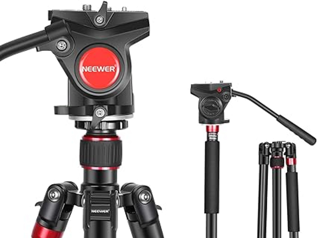 Neewer 2-in-1 camera tripod monopod