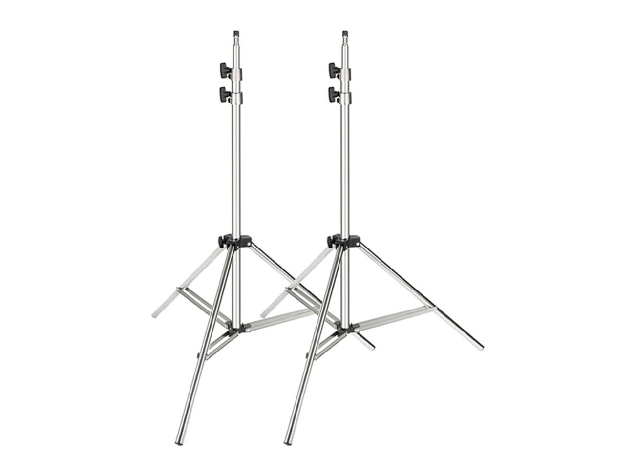 Neewer 2-pack stainless steel light stand 37-79 inches/95-20