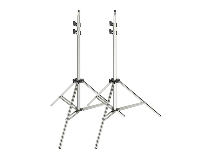 Neewer 2-pack stainless steel light stand 37-79 inches/95-20